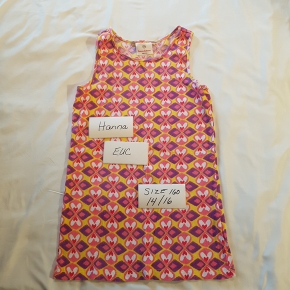 Hanna Andersson tank top 14/16 - Picture 1 of 3